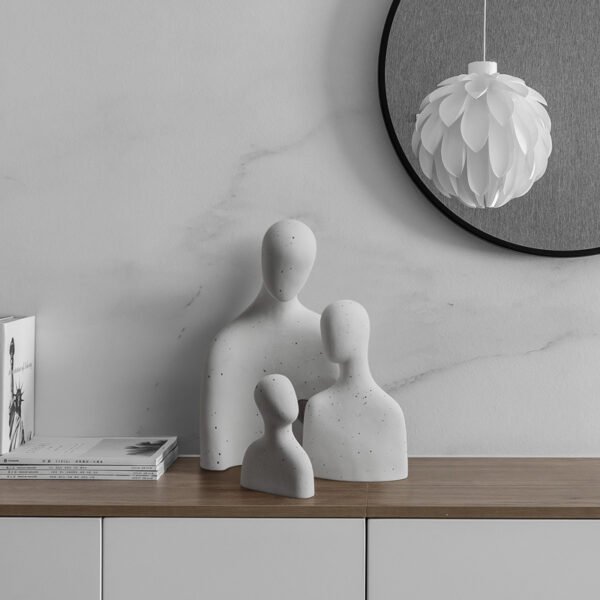 Figurines Famille En Céramique