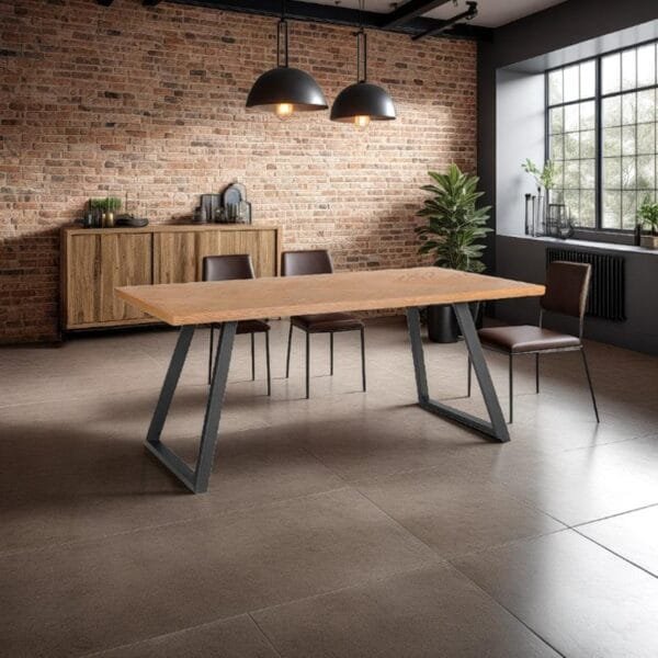 Table À Manger Style Industriel