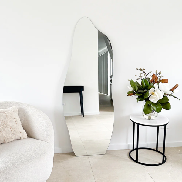 Miroir Irrégulier Sans Bordure