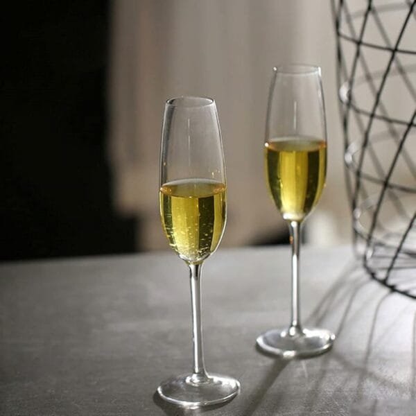 Lot De 2 Verres À Champagne "SLEEK"
