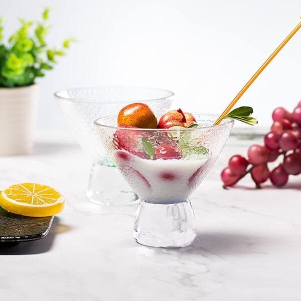 Bol À Dessert En Verre (Lot De 3)